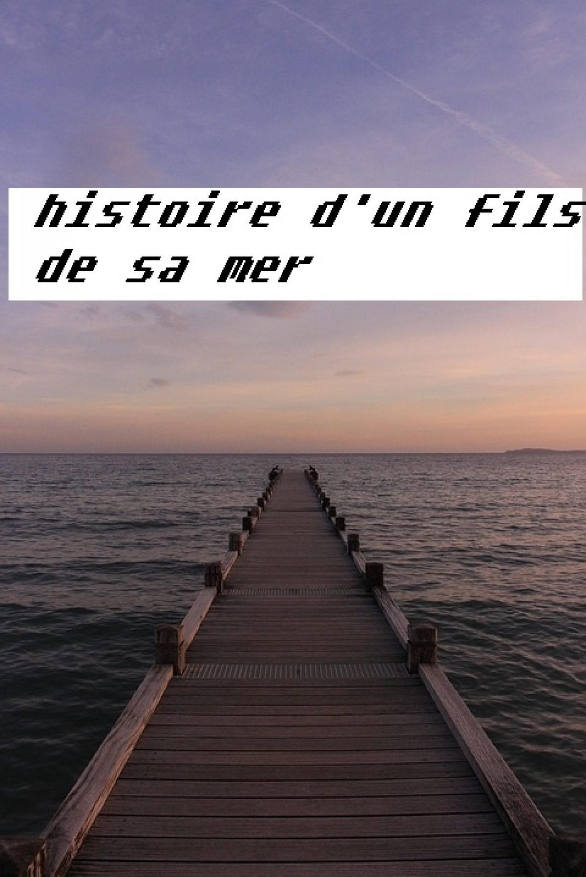 HISTOIRE D'UN FILS A  SA ""MER """